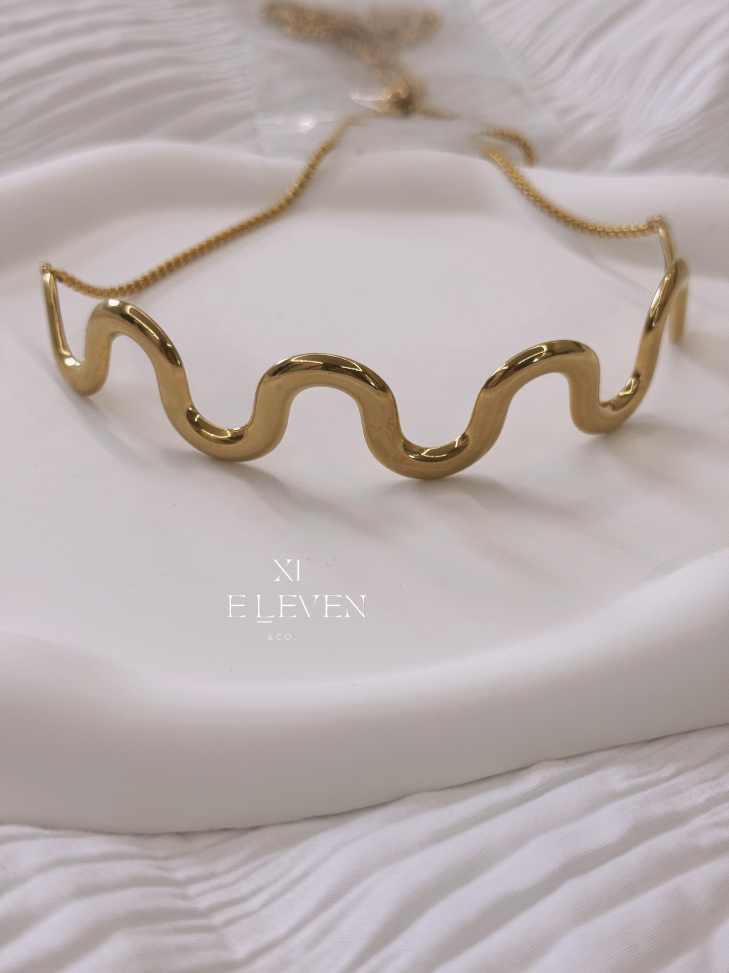 Waves necklace