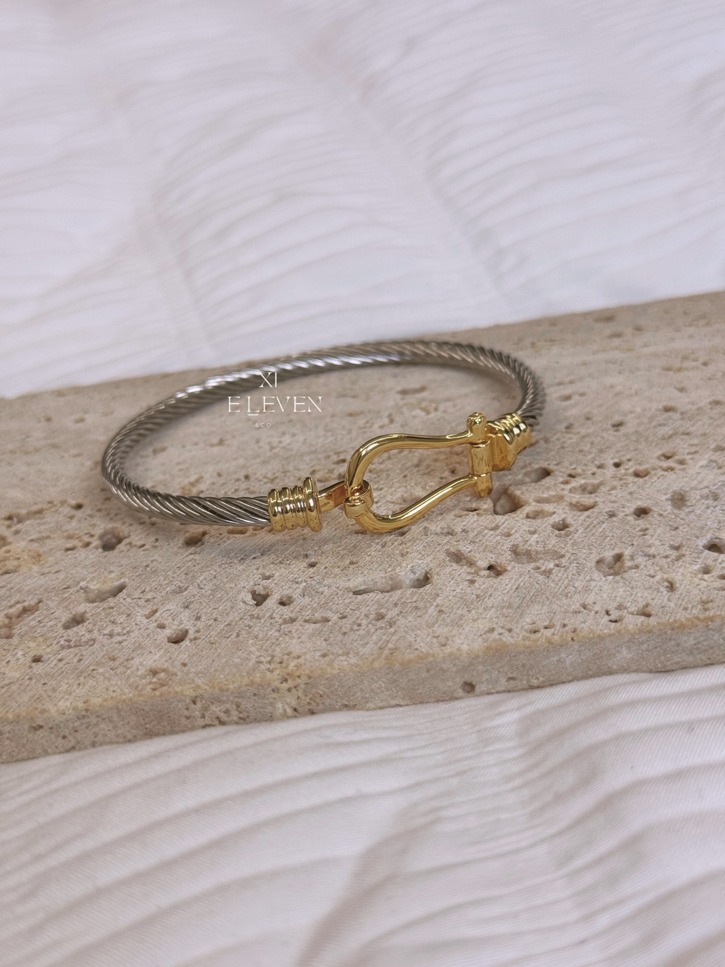 Golden Loop Bangle