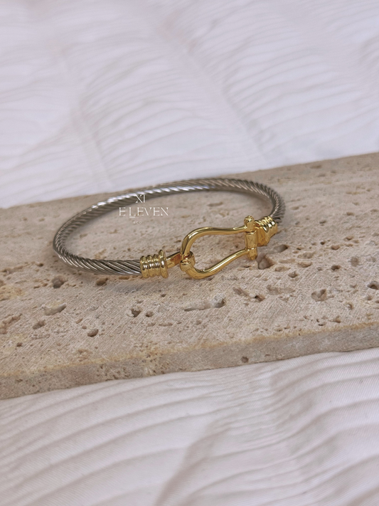 Golden Loop Bangle
